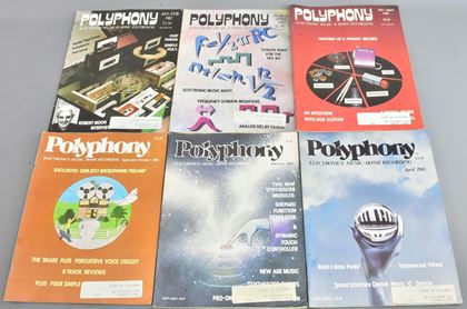 PAiA-21 Polyphony mags Jan/Feb 81-Apr85 